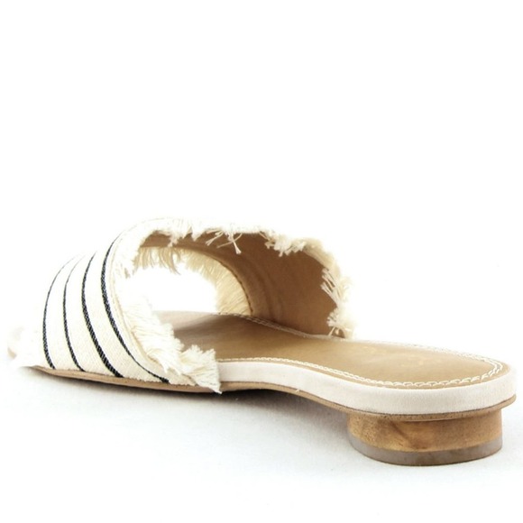 Splendid Women's Cream Baldwyn Slide Sandals Size 10 - Picture 4 of 8